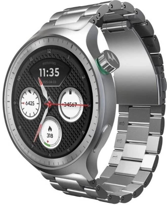 Motorola Moto Watch Smartwatch 2026 XT2547 Built-in GPS, Waterproof, Moto AI