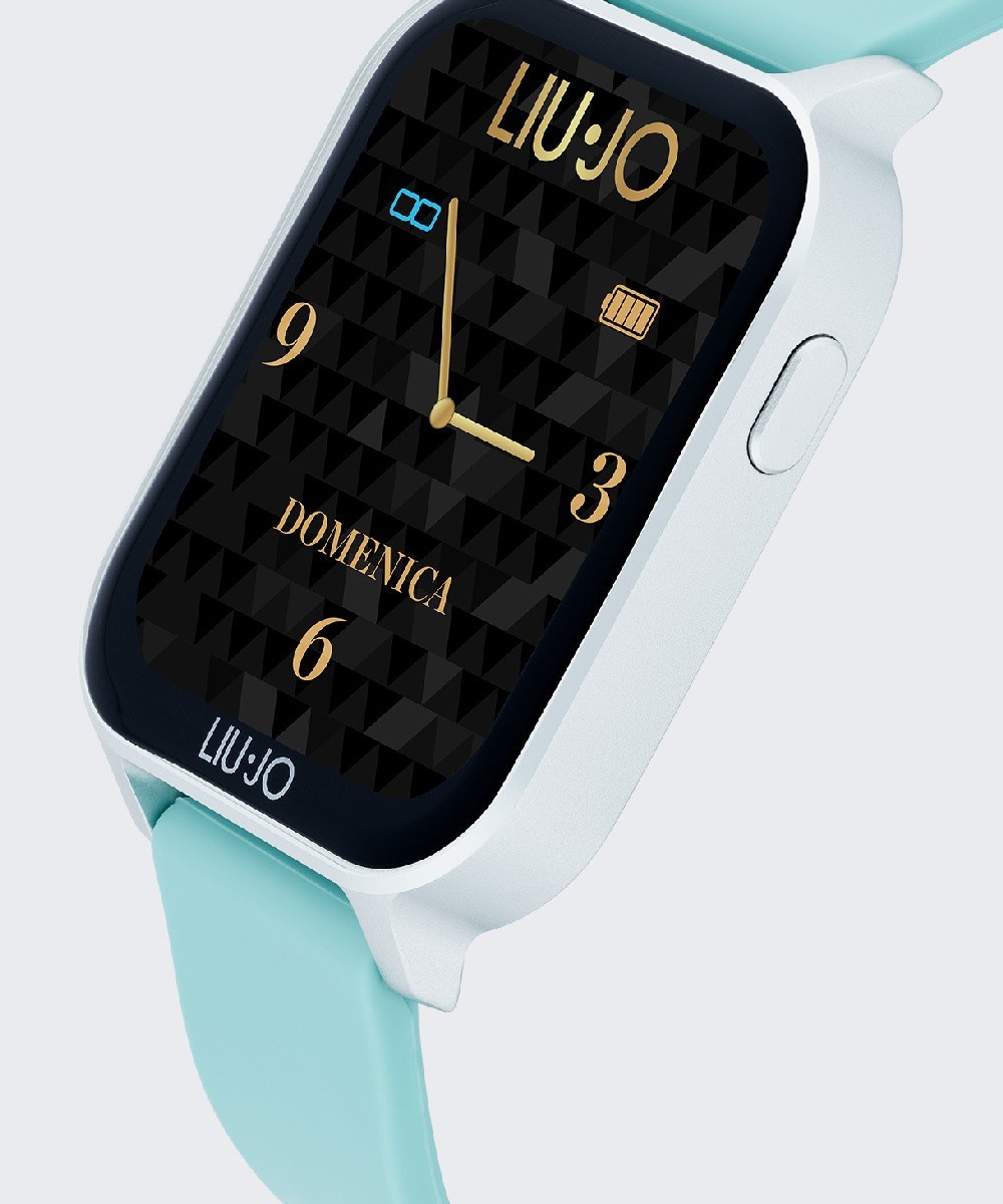 Womens Smartwatch LIU JO LUXURY VOICE ENERGY SWLJ113 Silicone Light Blue