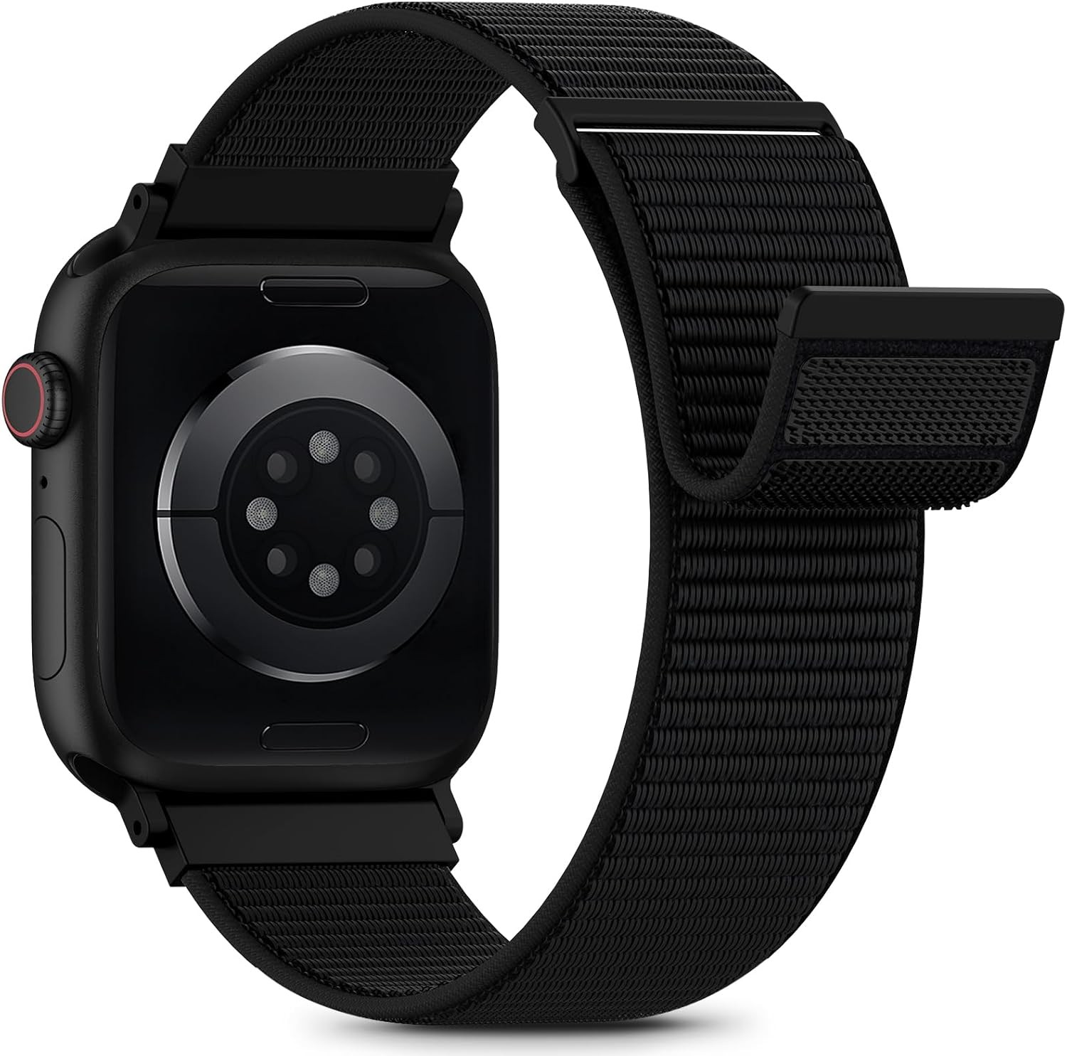 Breathable Nylon Sport Loop Strap for Apple Watch 38mm 40mm 41mm, Compatible Ban