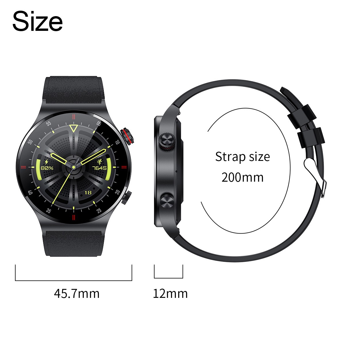 2026 Smart Watch For Men/Women, Waterproof Smartwatch Bluetooth Samsung iPhone