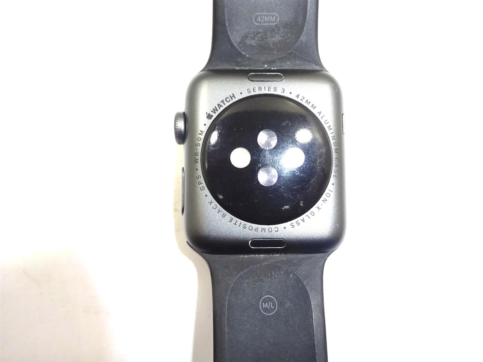 APPLE Watch Series 3 GPS – 42MM Aluminum Case A1859 – Black