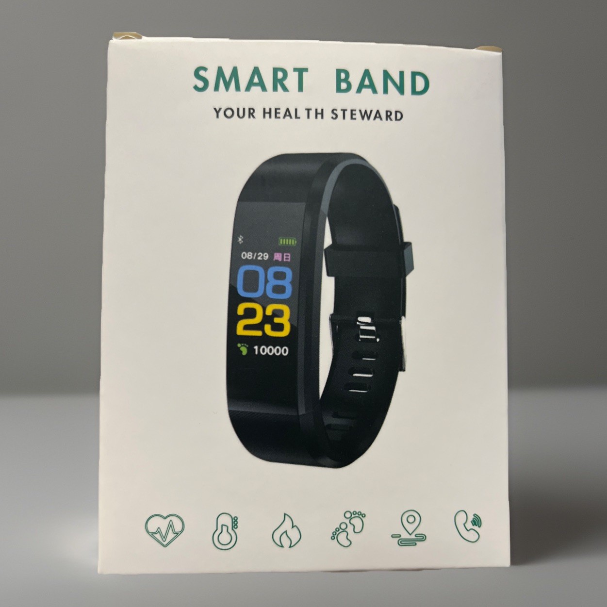 Sport Fitness Tracker Smartband Bracelet Heart Rate Blood Pressure Smart Band