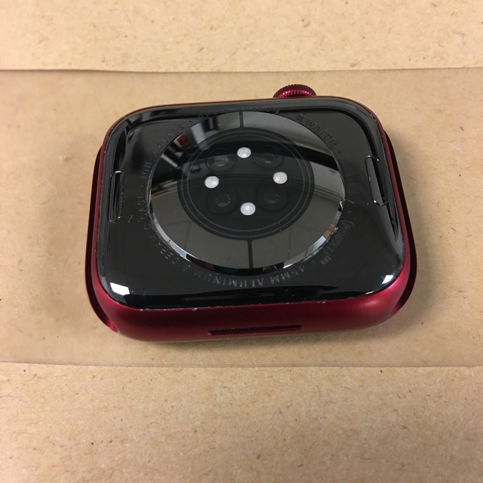 Apple Watch Series 7 45mm Red Case (GPS + Wi-Fi) (MKN93LL/A)