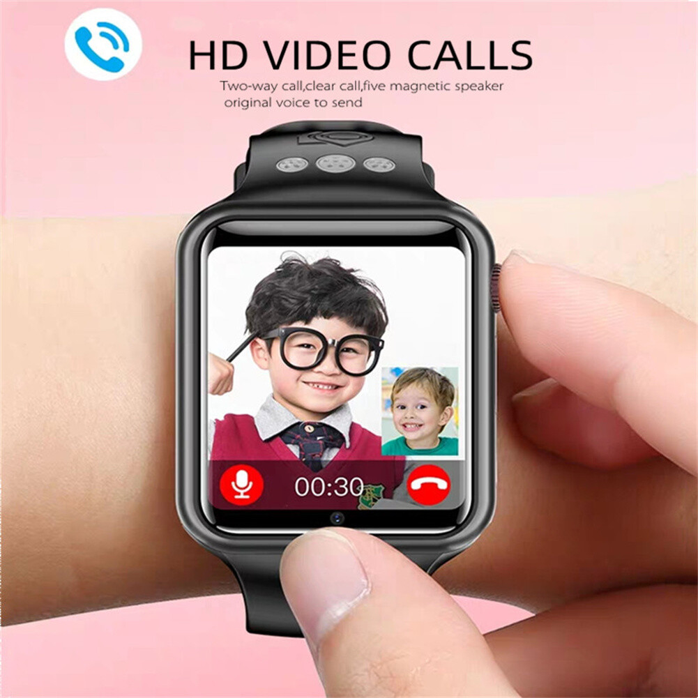Student Children 4G Smartwatch Dual Camera Android Video Call Smart Watch Phone