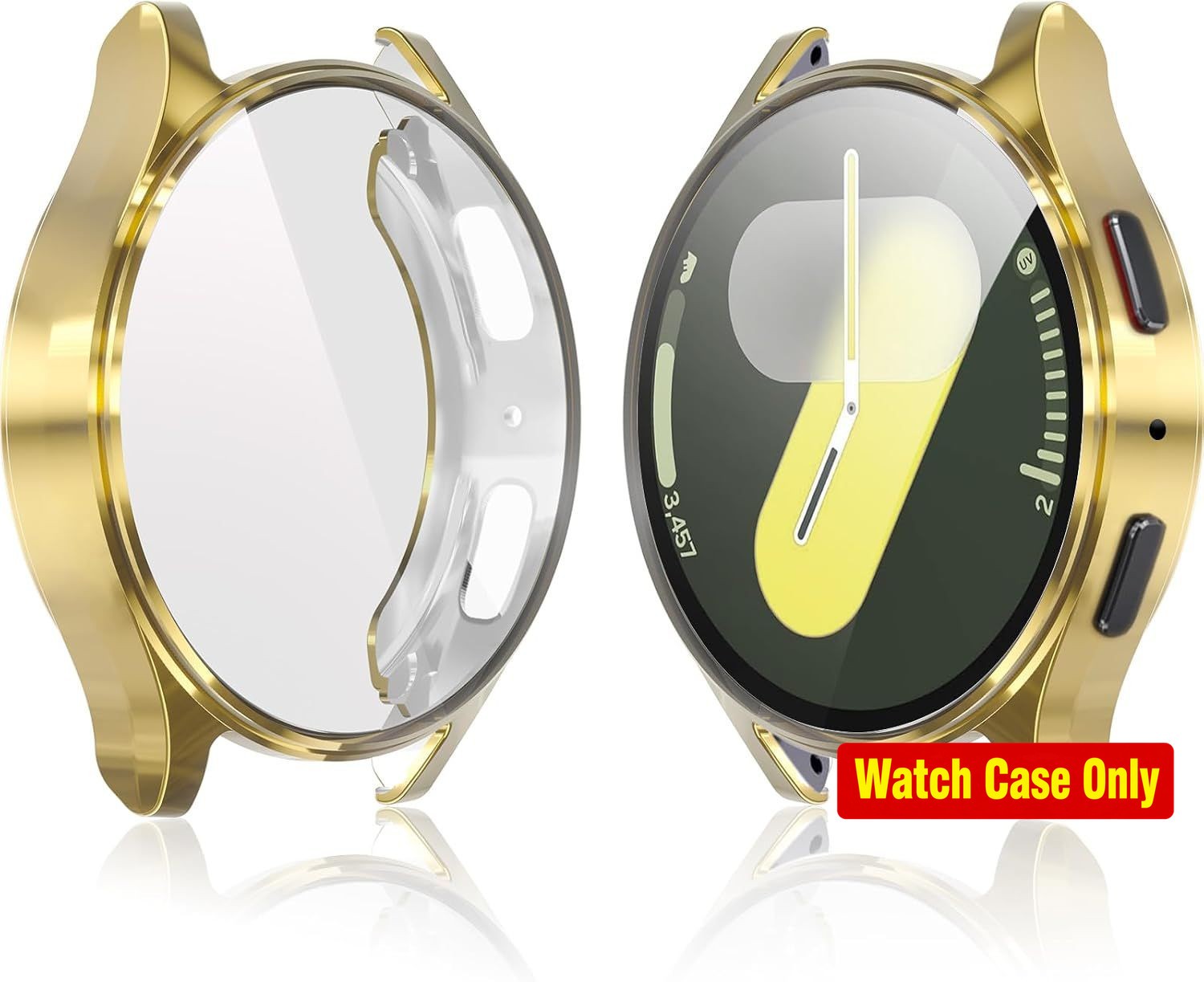 Soft TPU Bumper Case + HD Protective Screen for 44mm Samsung Galaxy Watch 7