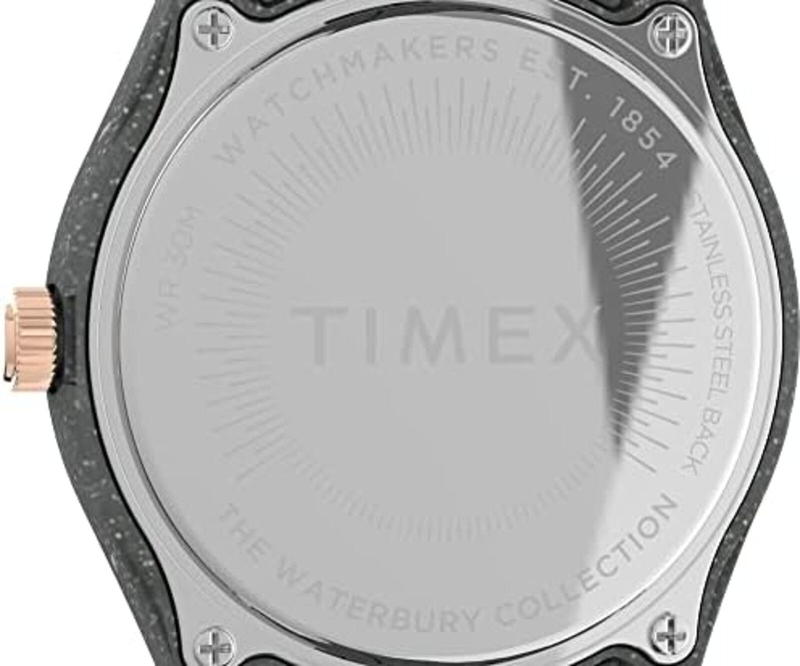 TIMEX Waterbury Ocean TW2V33000 Unisex Quartz Watch Gray Sustainable F/S wTrack#