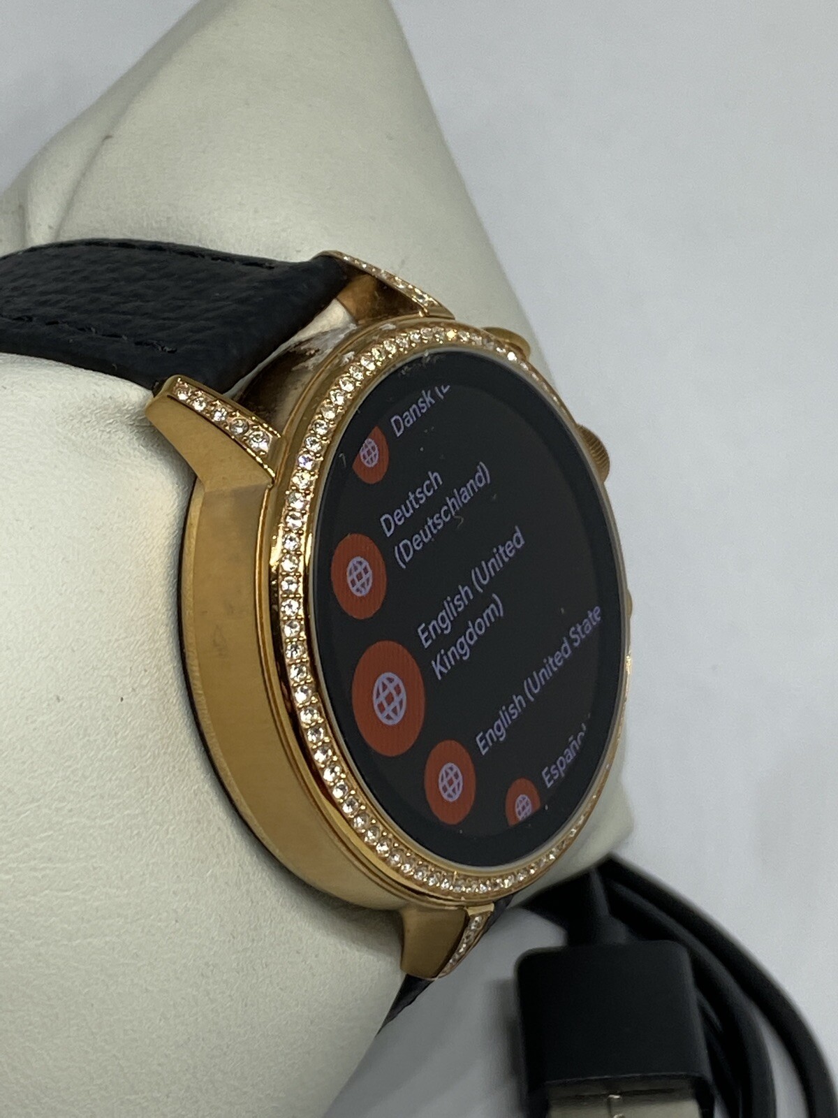 Fossil Gen 4 Authentic Digital Dial Smart Watch Custom Band FTW6011 DC516