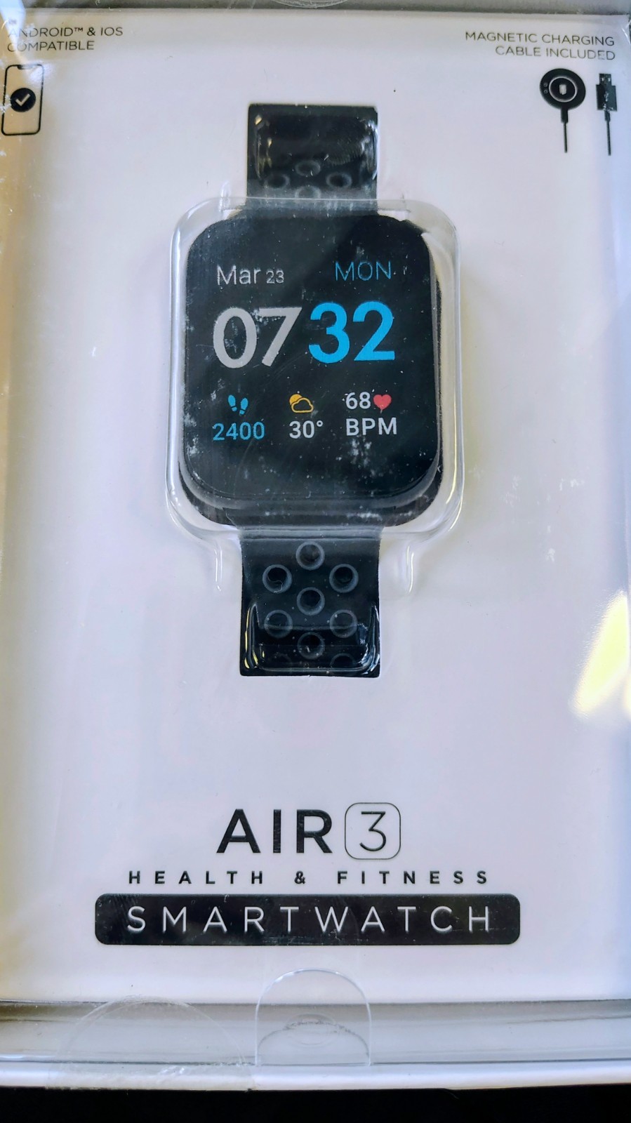 Apple I touch wearables smartwatch air 3 NEW in BOX with $59.99 tag