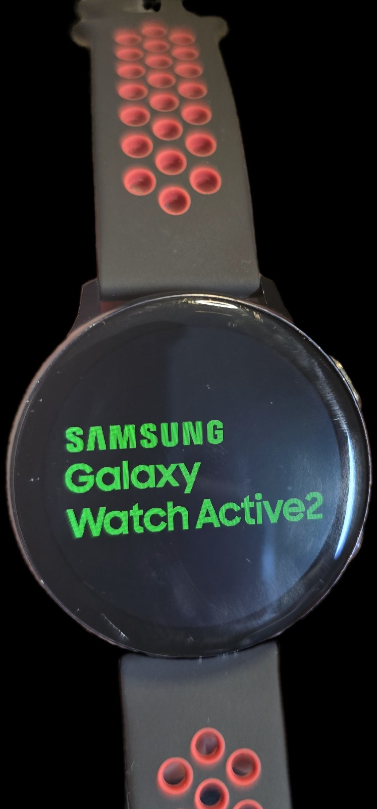 Samsung Galaxy Watch Active 2 SM-R820 44mm Aluminum Case with Sport Band *READ*