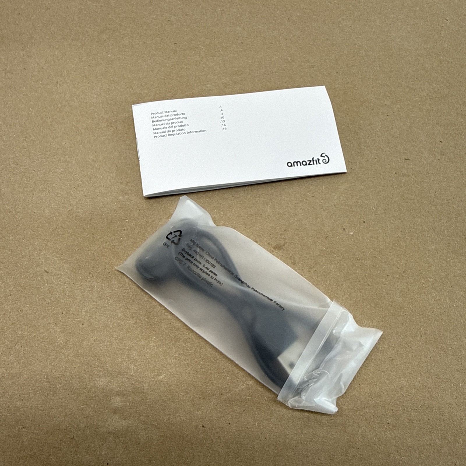 Amazfit Active Edge Smart Watch 22mm with Mint Green Silicone band
