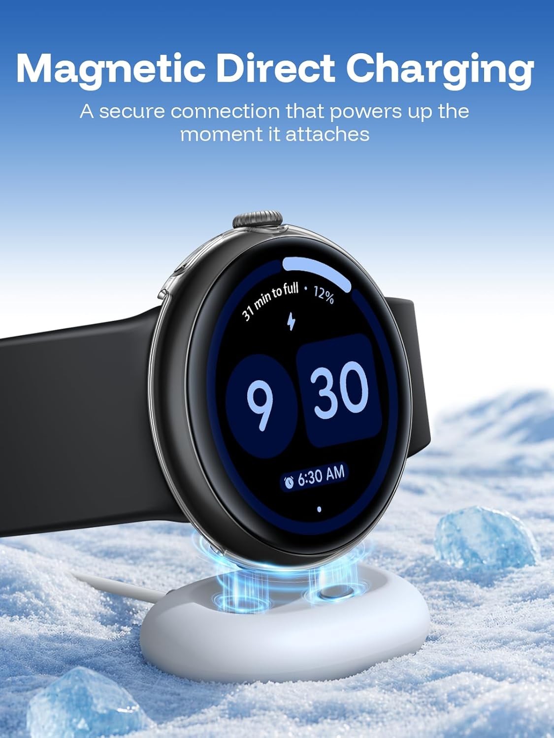1-Pack Curved-Screen Case with Screen Protector for Google Pixel Watch 4 45mm