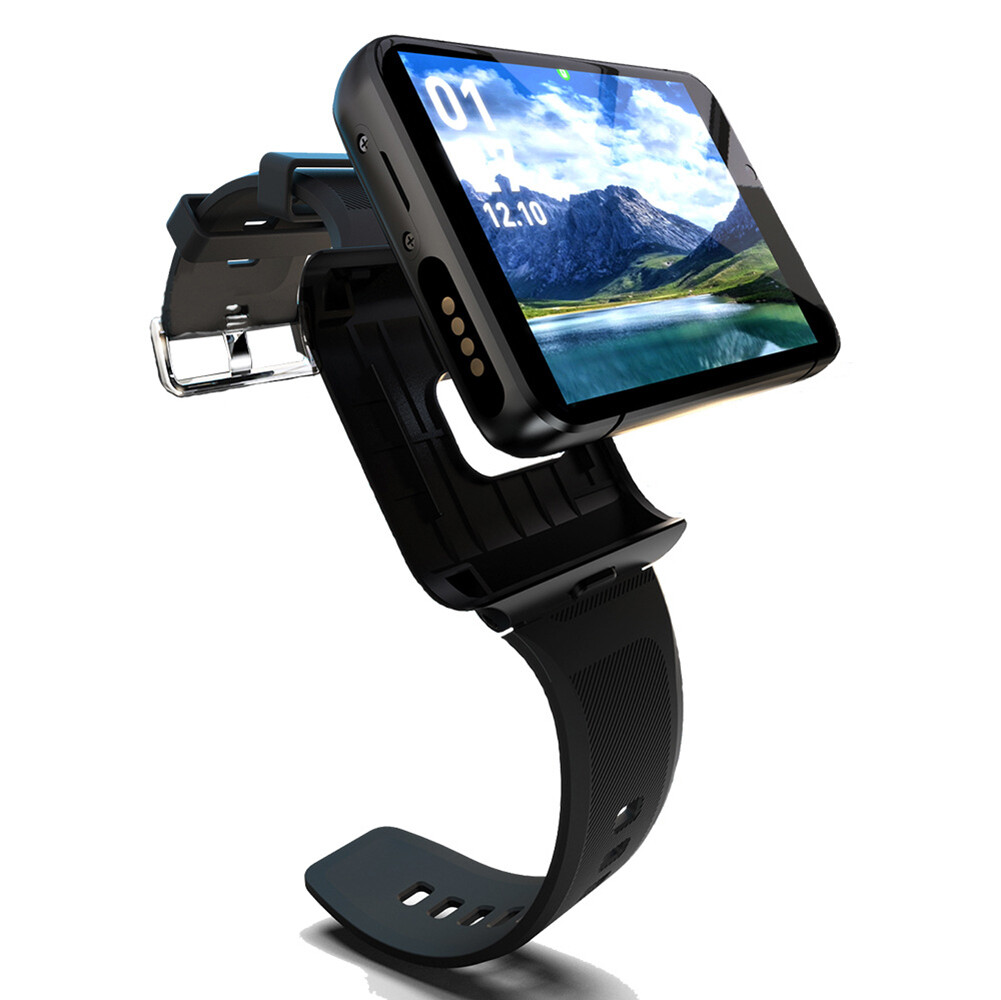 4G WiFi Smart Watch Dual HD Cameras for Video Chat 4GB+64GB Fitness Bracelet