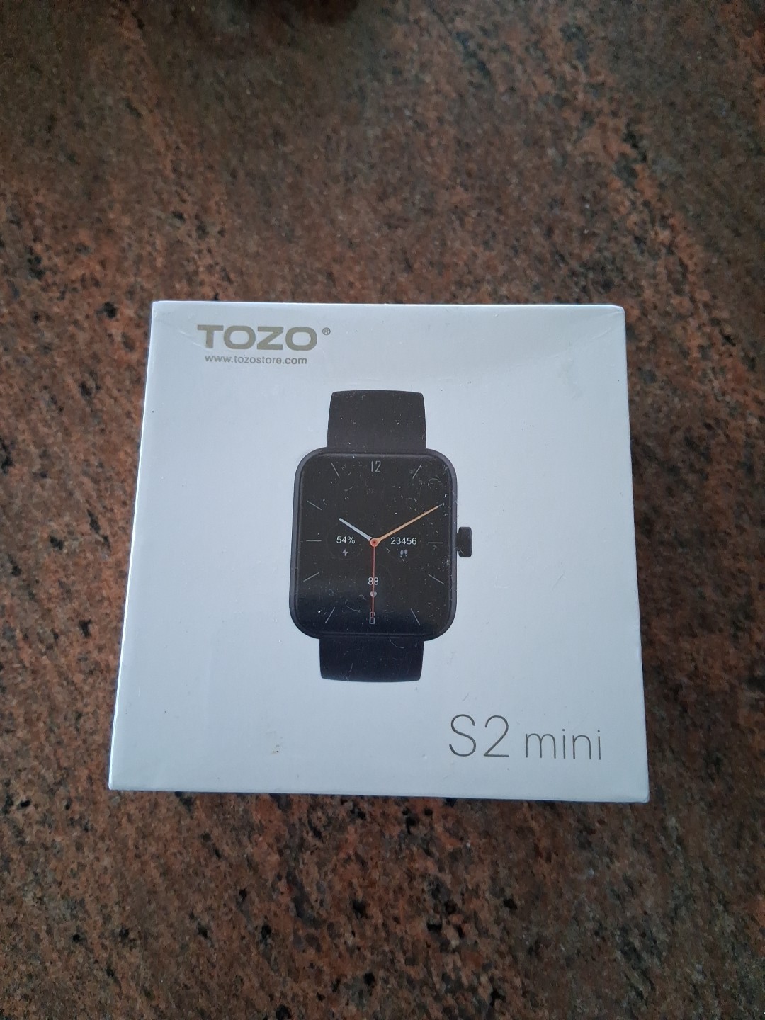 New! Sealed TOZO S2 Mini Smart Watch Touch Screen Alexa Fitness Waterproof
