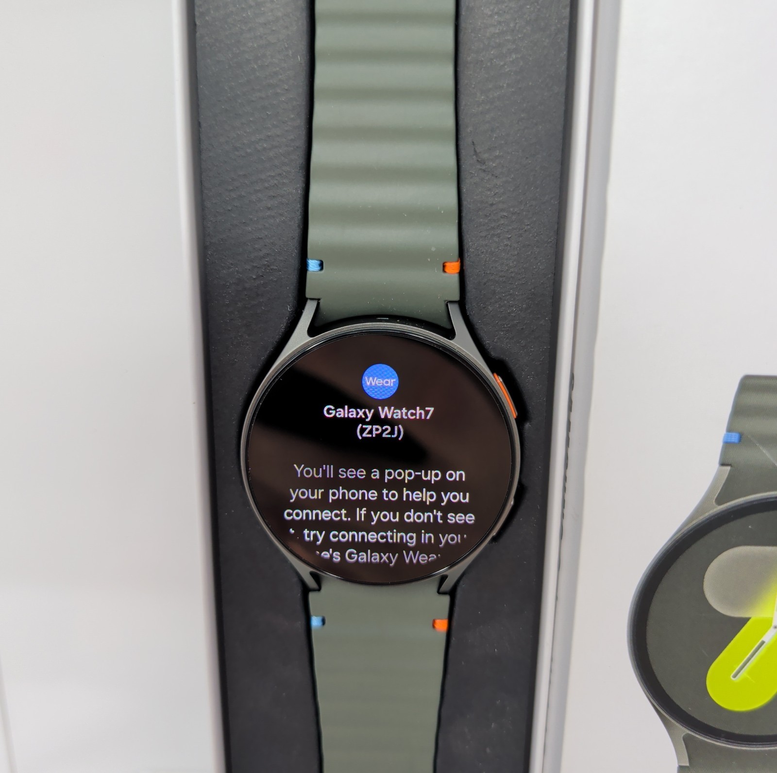 Open Box, Samsung Galaxy Watch 7 44mm Green SM-L310, Bluetooth