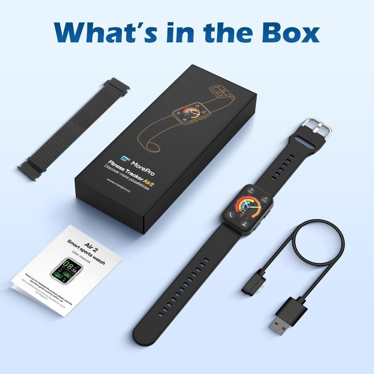Health Fitness Tracker with Blood oxy-gen Monitor and 24/7 Heart Rate and Blo…