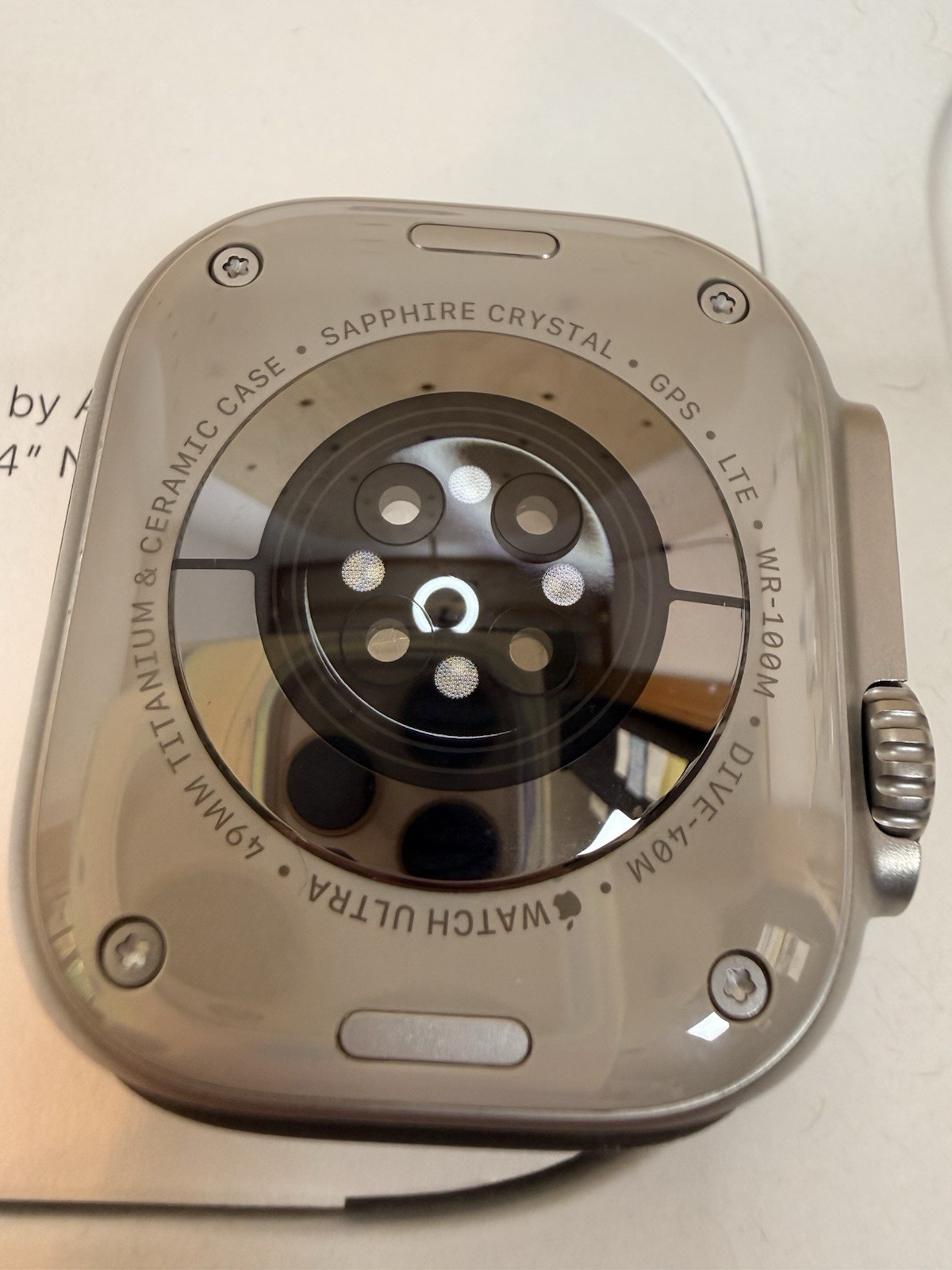 Apple Watch Ultra 49mm (1st Gen) Titanium Midnight Ocean Band Alpine Loop