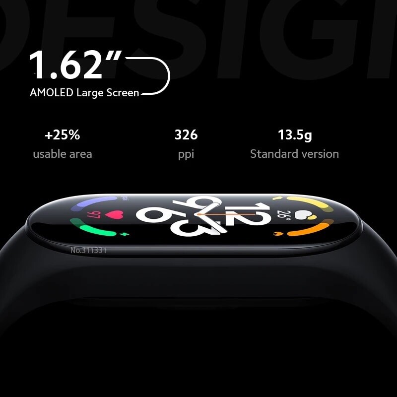 xiaomi mi band 7 (Yellow) fitness tracker