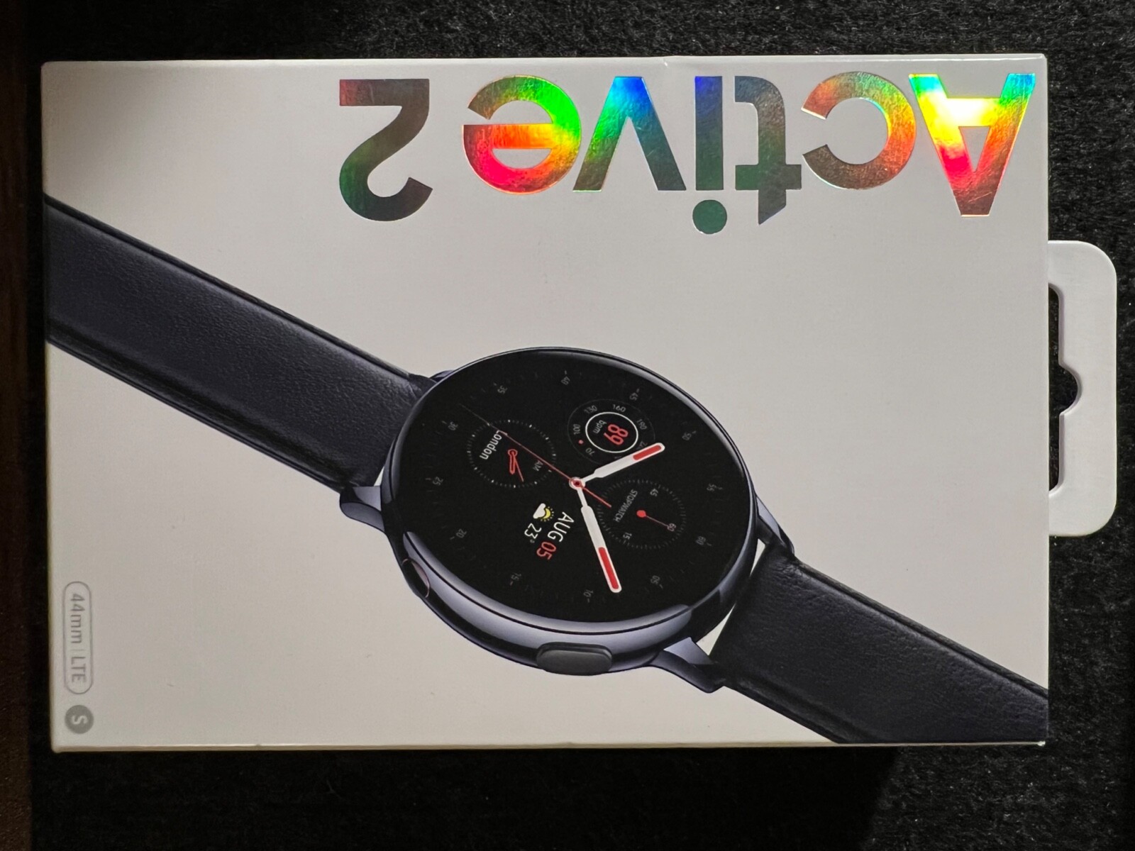 Samsung Galaxy Watch Active 2 44mm black Stainless Steel Case – Unlocked LTE