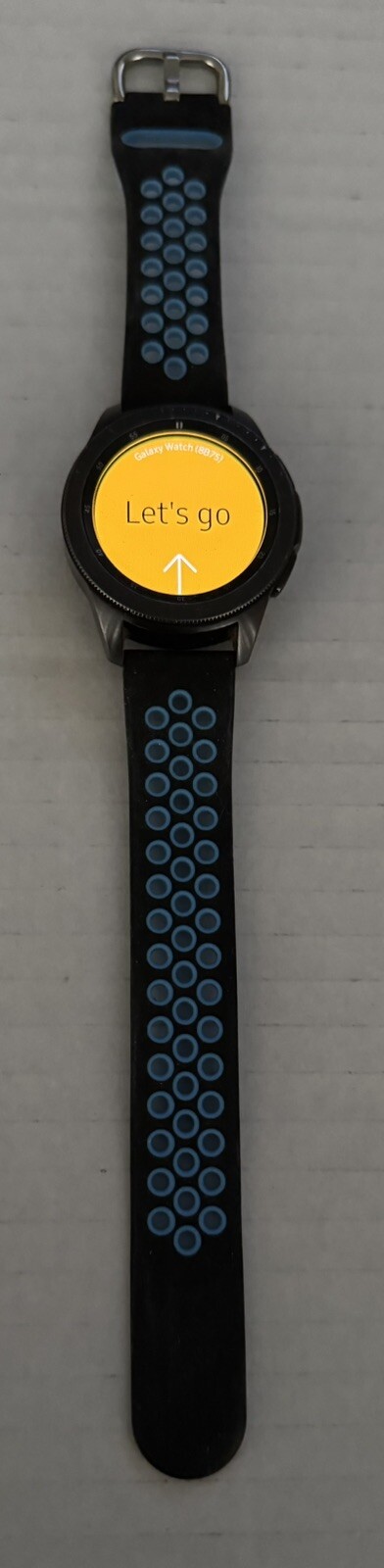 Samsung Galaxy Watch 42mm – Midnight Black. 8B75 FOR PARTS OR REPAIR