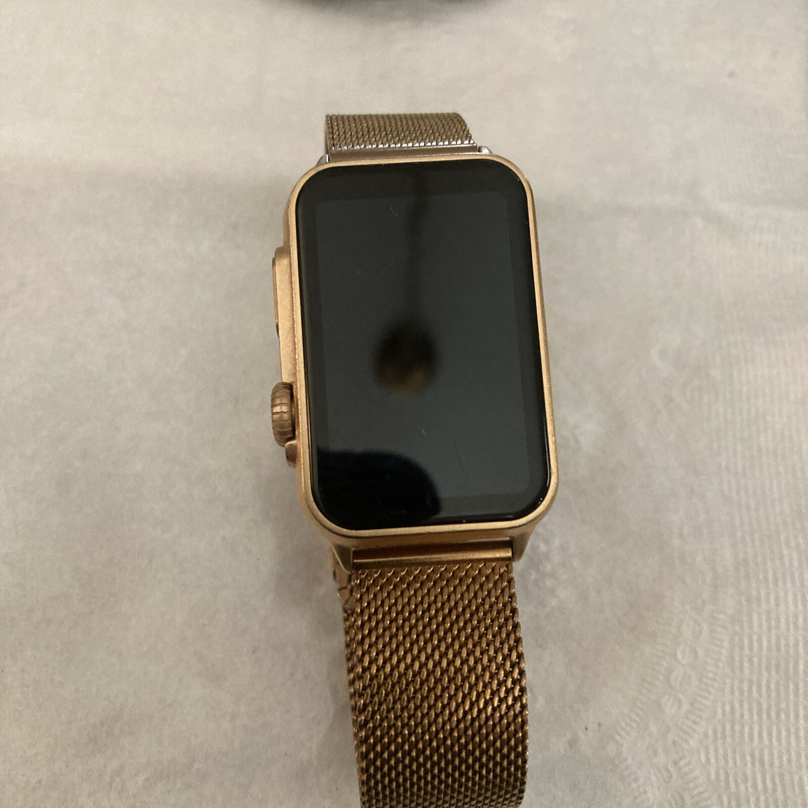 Avii Houge Smart Bracelet Rose Gold Mesh Adjustable Band Watch Unisex
