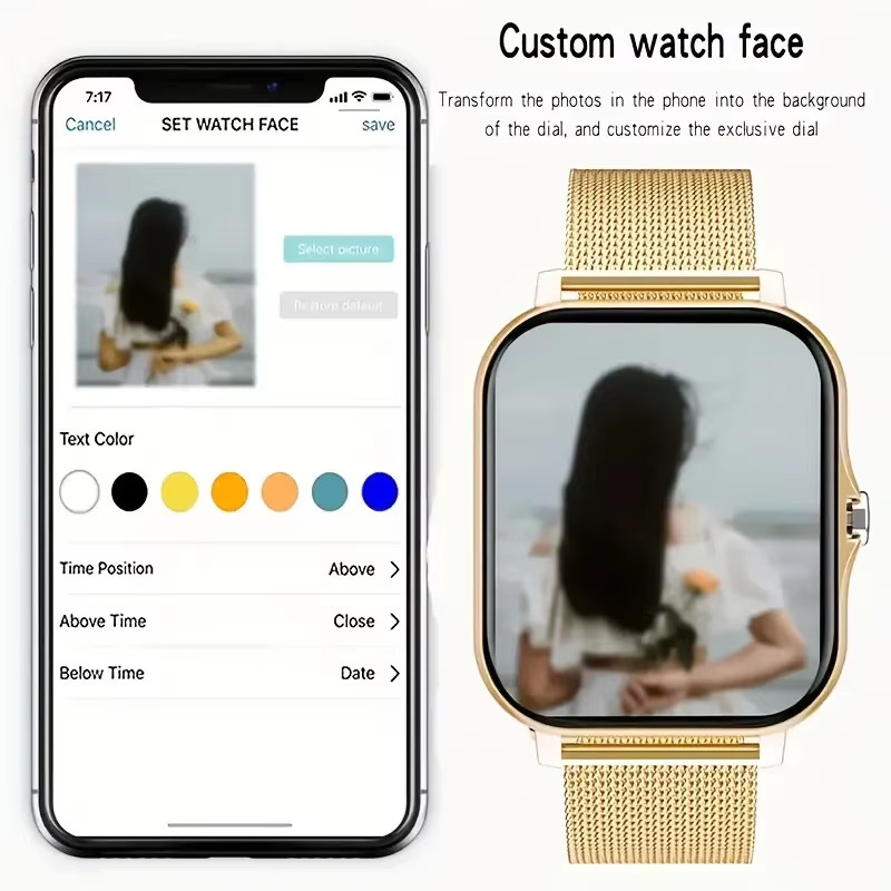 2025 Smart Watch 2.01 Inch HD Display Answer Make Call Message Preview Sport Mod