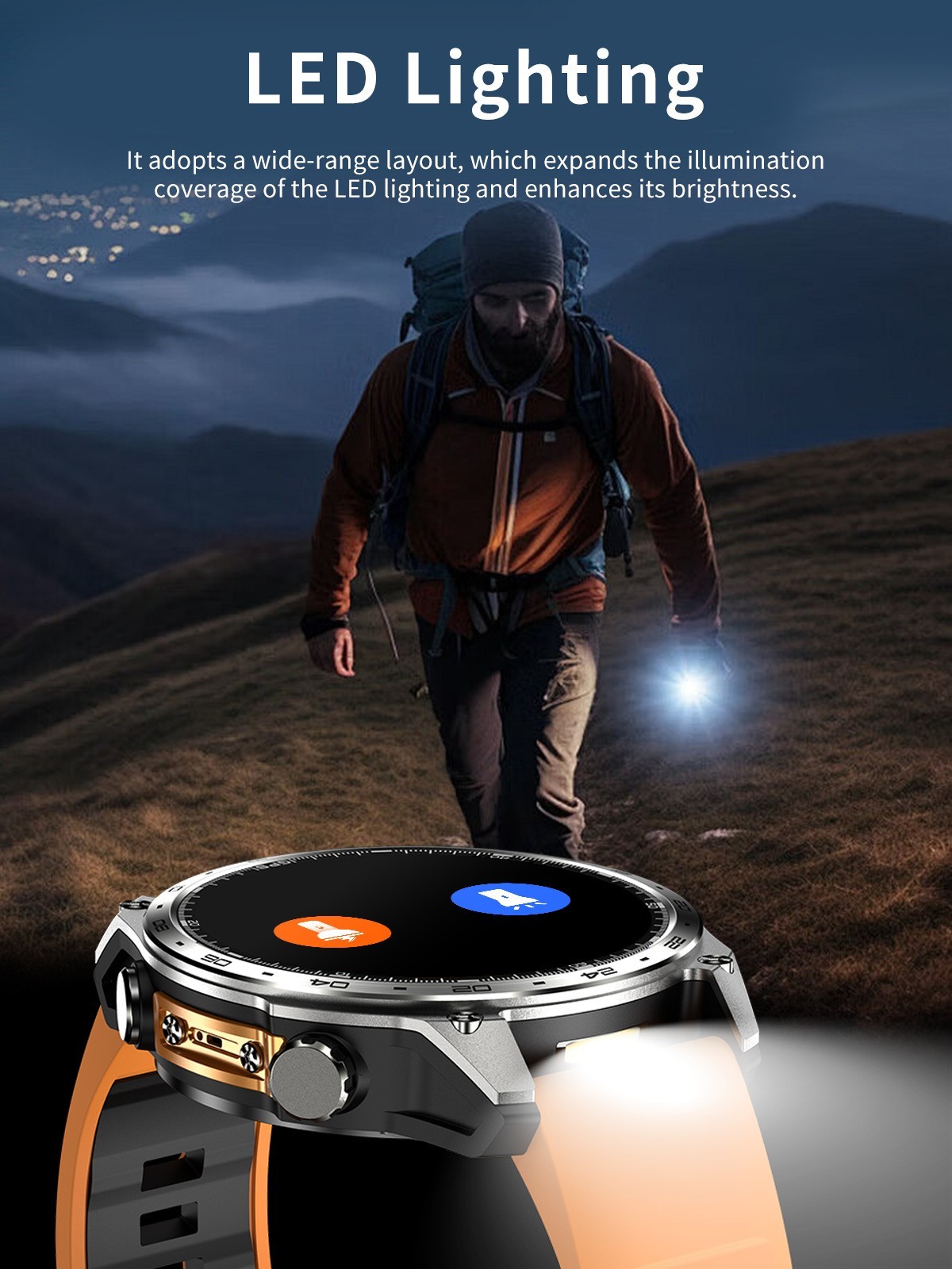 HD300 PRO Sport GPS Waterproof Heart rate Health Monitoring Bluetooth Calling