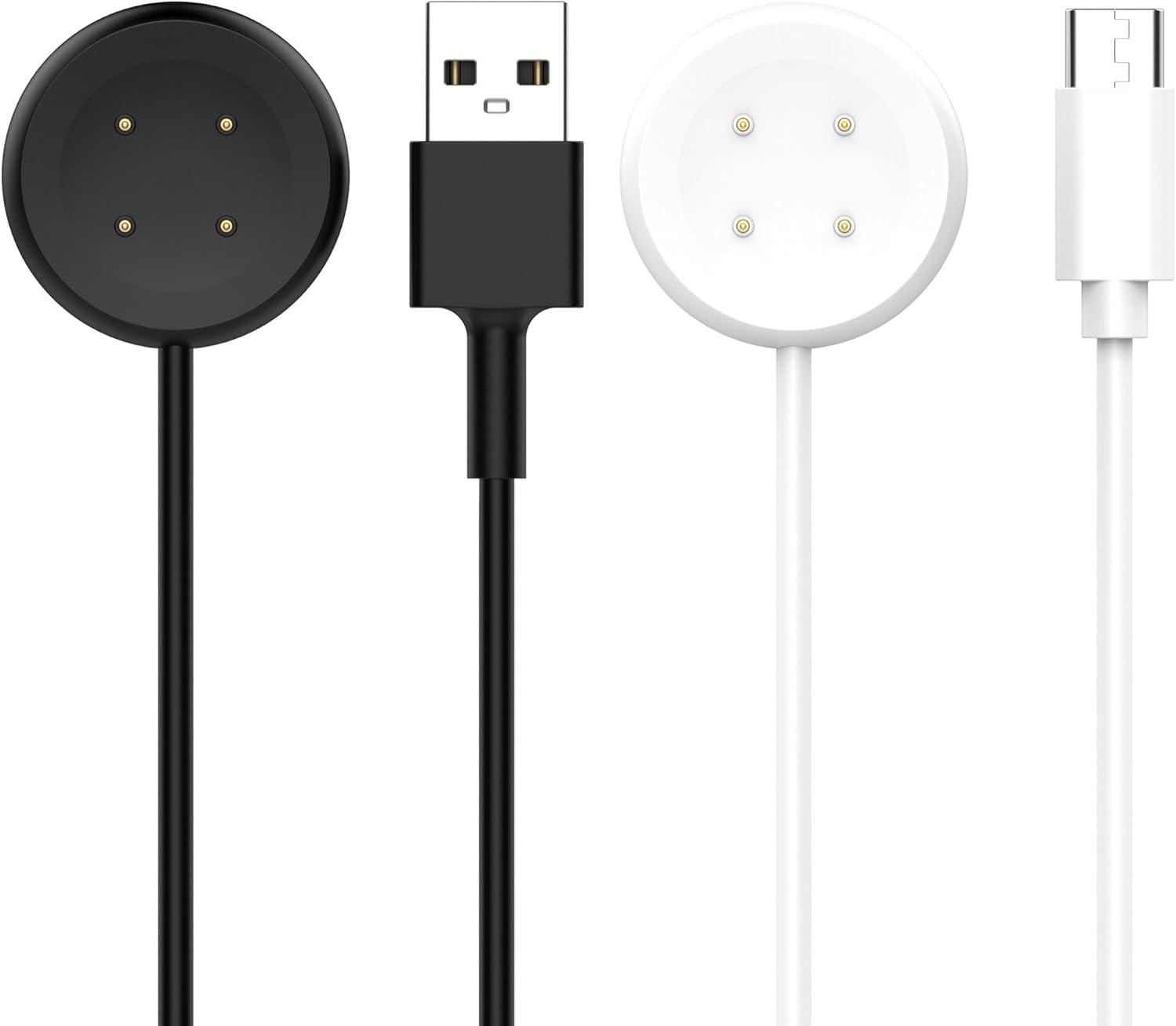 2 Pack USB-A + Type-C Charger Charging Cable Cord Adapter 3.3ft Accessories Fitb