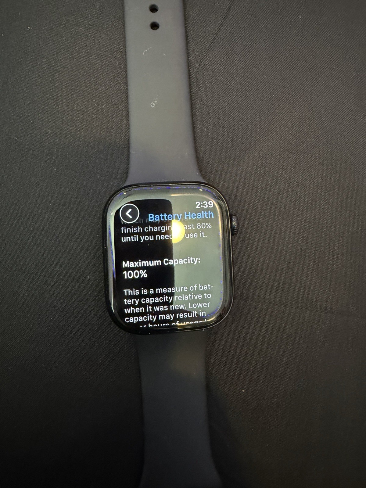 Apple Watch Series 11 46mm GPS Aluminum – Excellent Condition