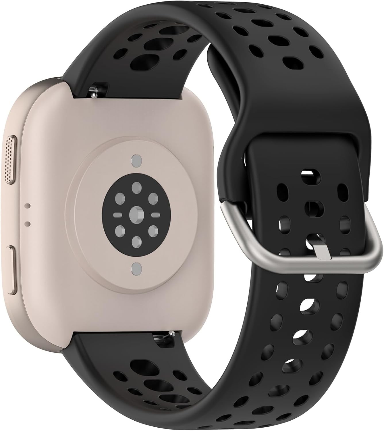 Silicone Sport Band with Protector Cover Case for Amazfit Bip 6 Activity Tracker