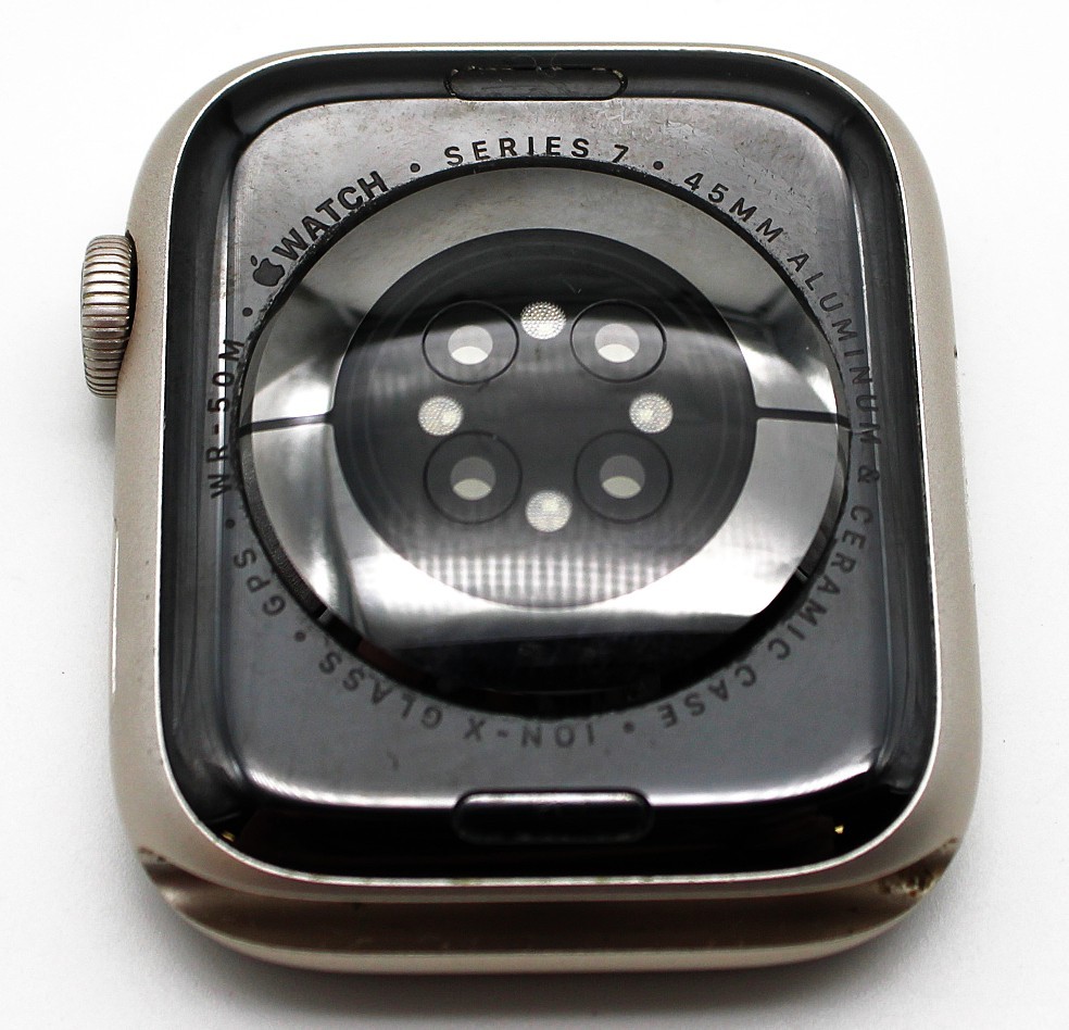 Apple Watch Series 7 GPS 45mm Starlight Aluminium Starlight Sport Band PC1736862