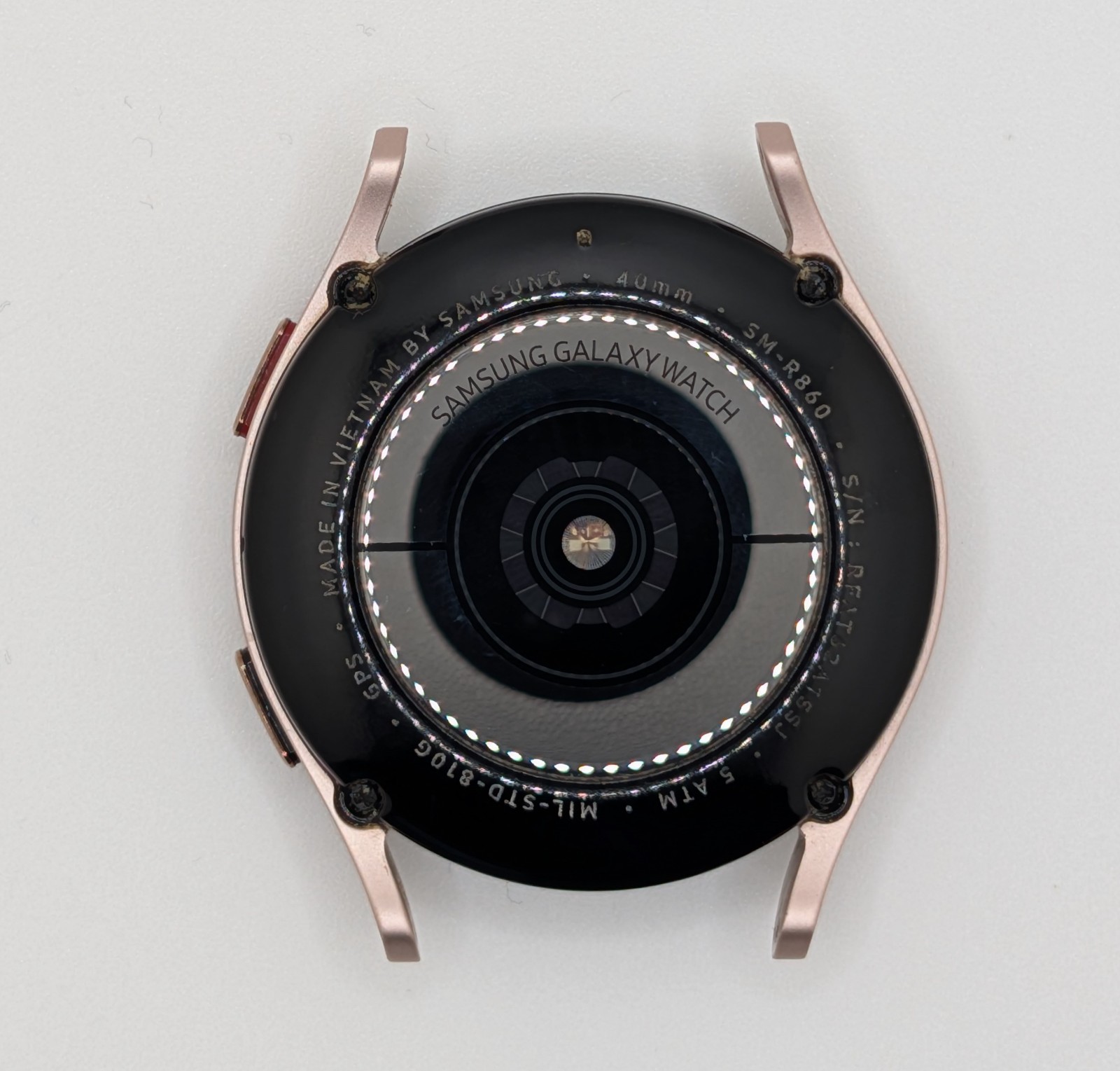 Samsung Galaxy Watch4 – 40mm Bluetooth / Pink Gold (Moderate Condition). ~SSJ~