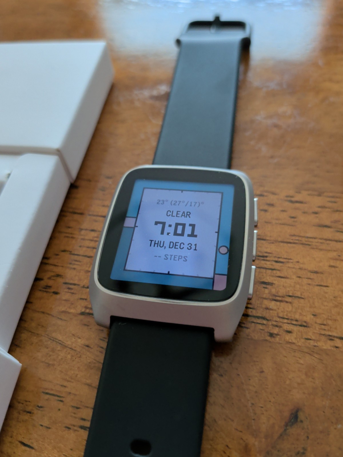 Pebble Time 2 Smart Watch – Silver/Grey – Open Box – w/ 2 Pebble Bands Chargers