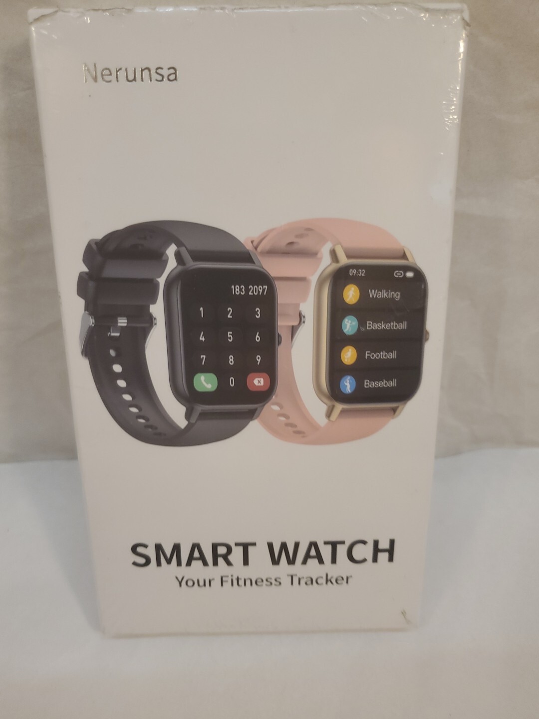 Smart Watch(Answer/Make Call), 1.85″ Smartwatch for Men Women IP68…