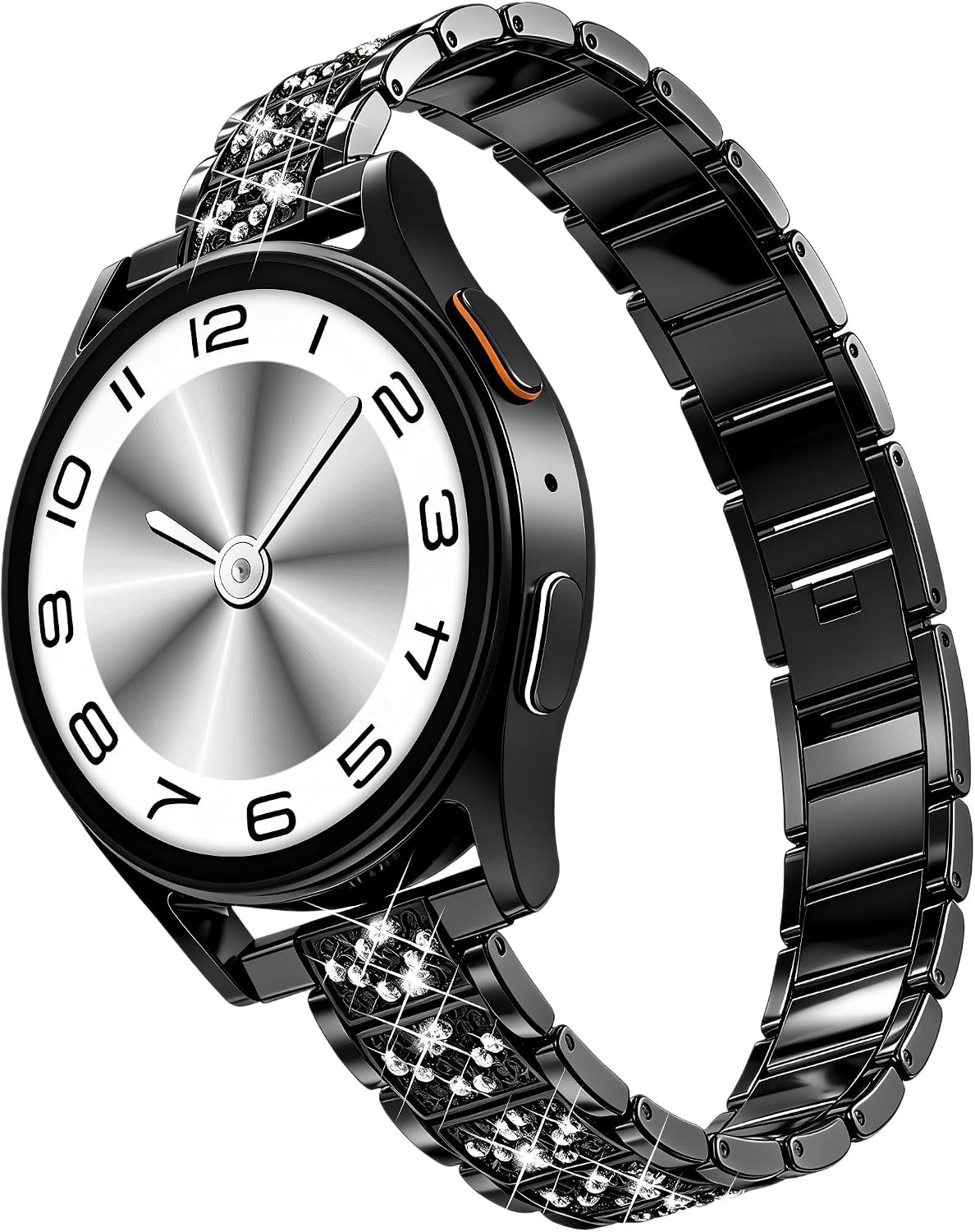 20mm Zinc Alloy Strap Compatible with Galaxy Watch 40/44mm Lightweight