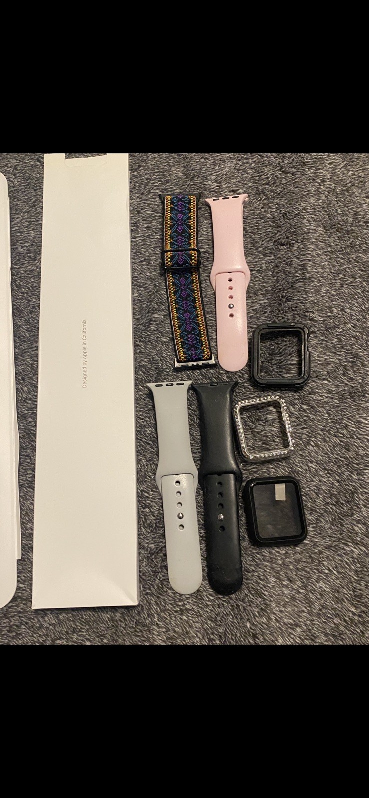 Apple Watch Series 3 Silver Aluminium w/extras