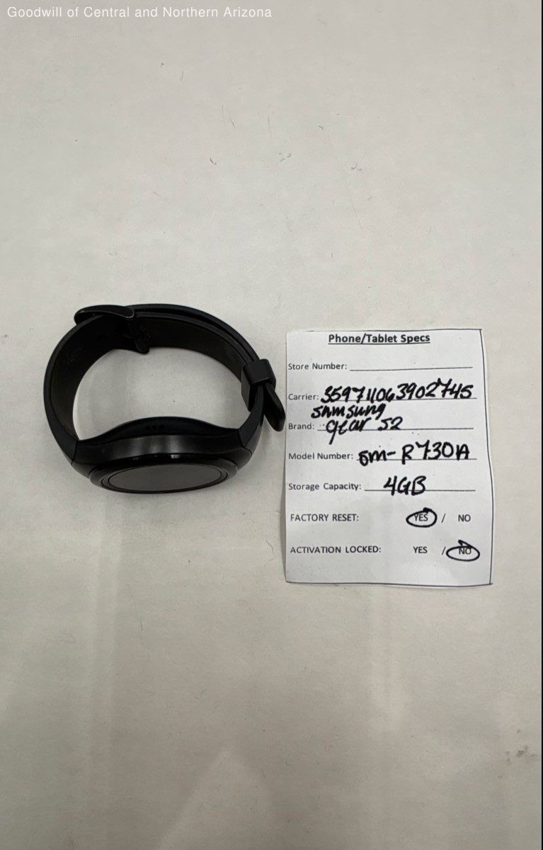 samsung gear s2 4gb unknown imei smartwatch