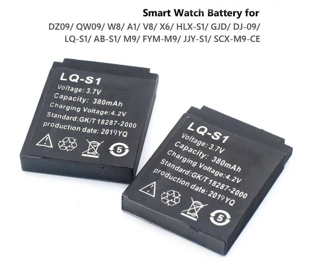 DZ09 SmartWatch Battery, LQ-S1 Smartwatch and OTHERS | FREE SHIPPING!