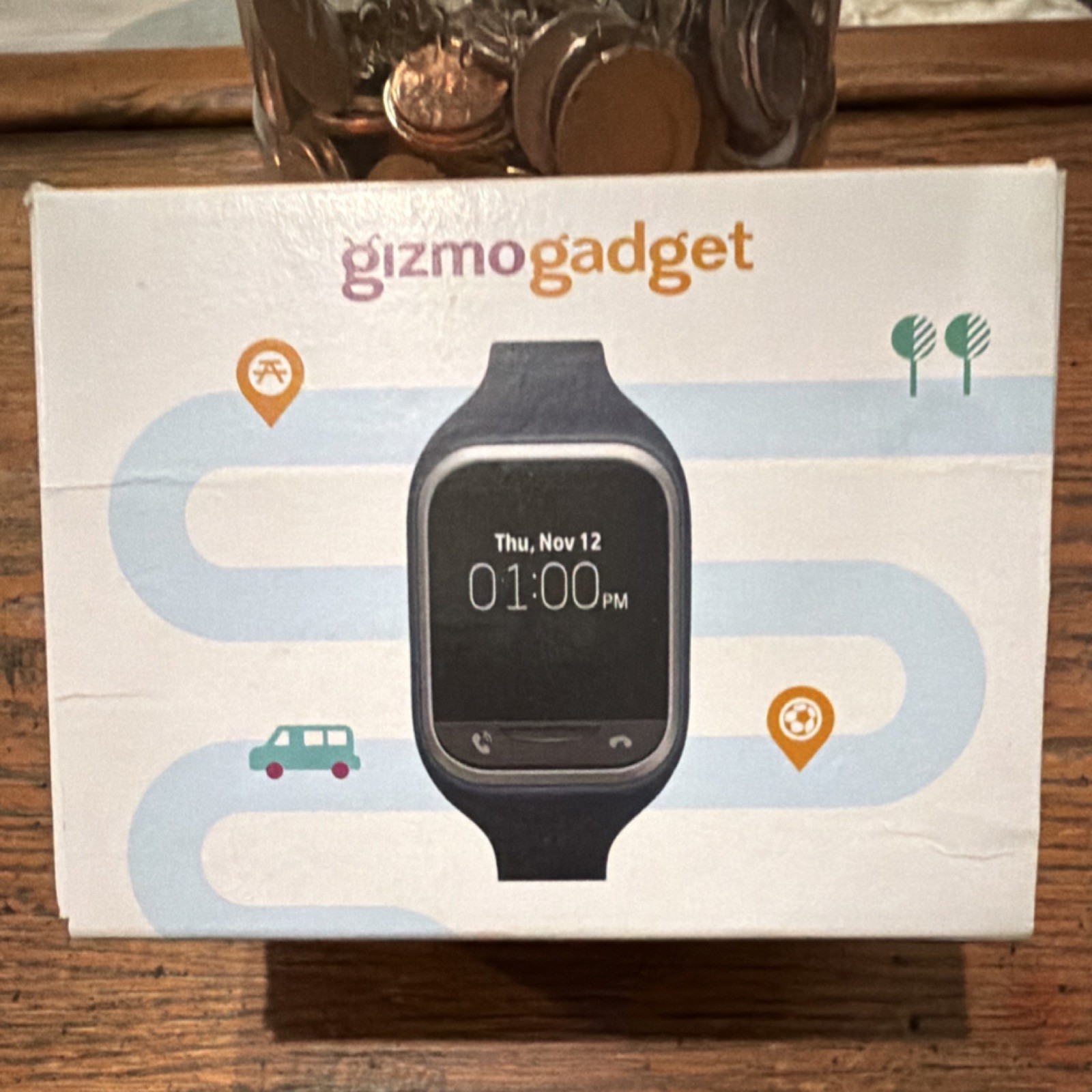 LG GizmoGadget LG-VC200 Smart Watch Dark Blue Verizon GPS Voice Calling