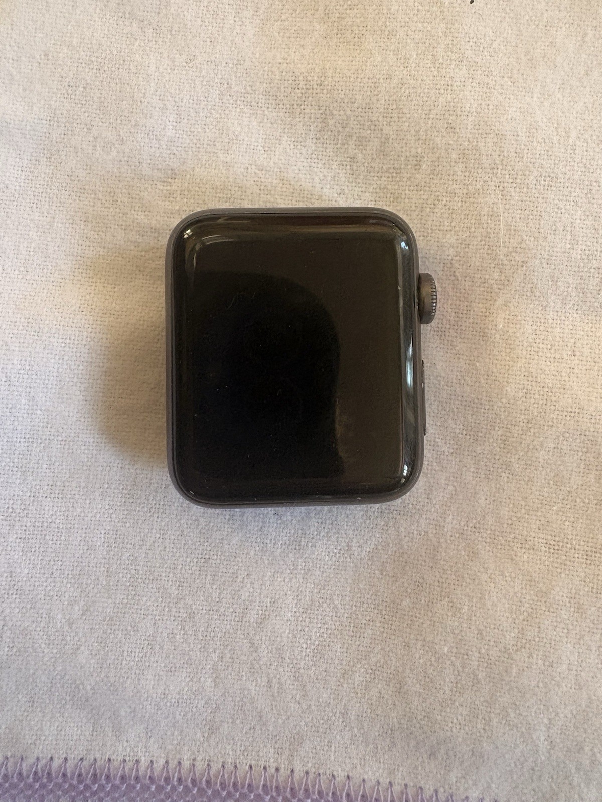 Apple Watch Series 3 38mm Space Gray Aluminum Case NO BAND