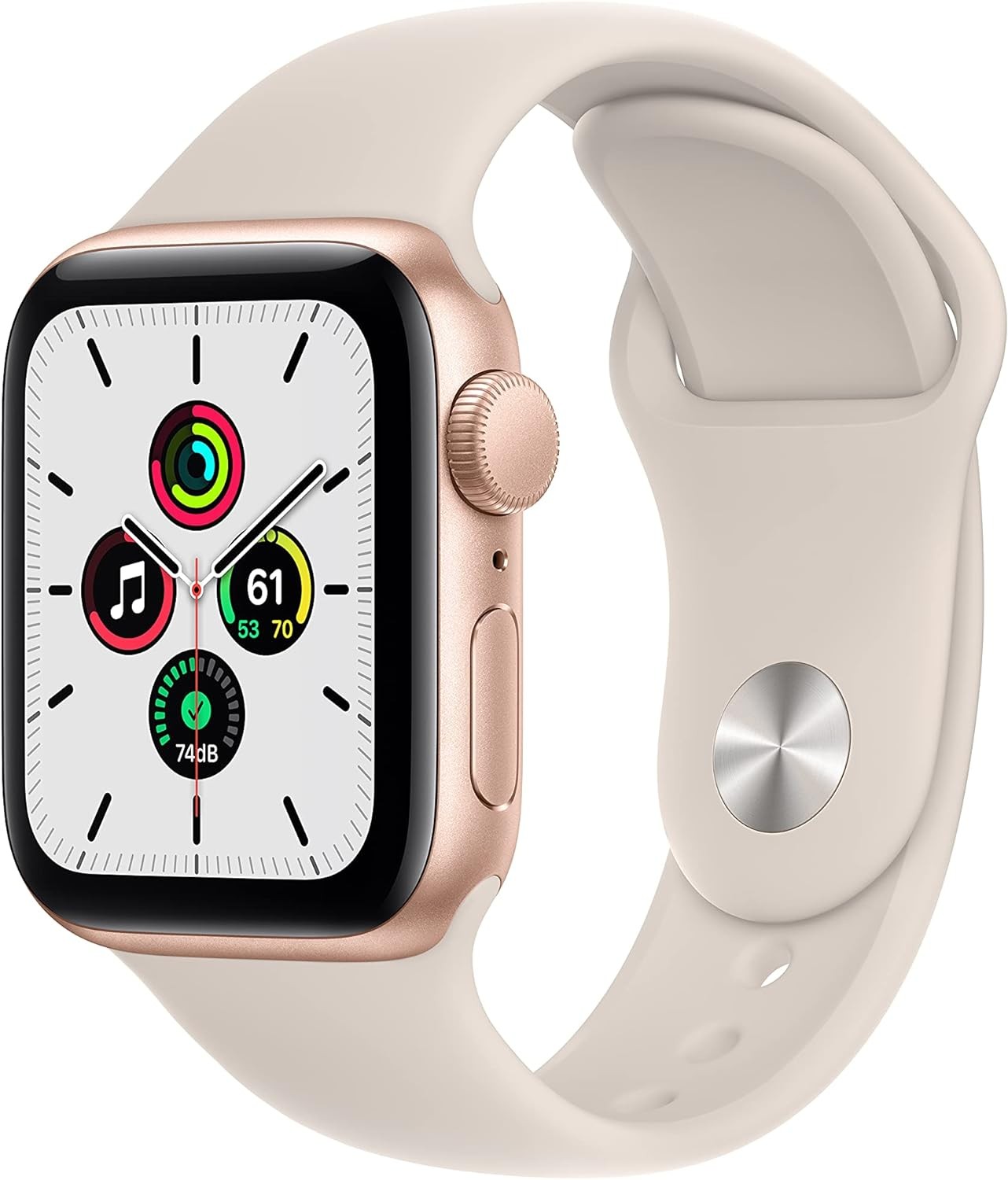 Apple Watch SE (2020) 1st Gen 40mm A2351 (GPS Only, No Cellular) Gold (Good)