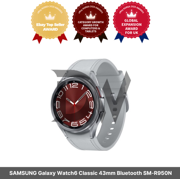 SAMSUNG Galaxy Watch6 Classic 43mm Bluetooth SM-R950N Smartwatch / Express