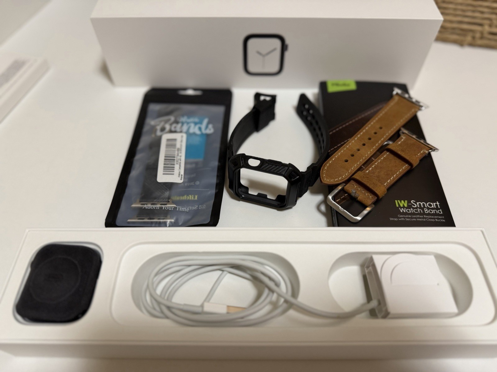 Apple Watch Series 4, 44mm Space Grey Aluminum Smartwatch