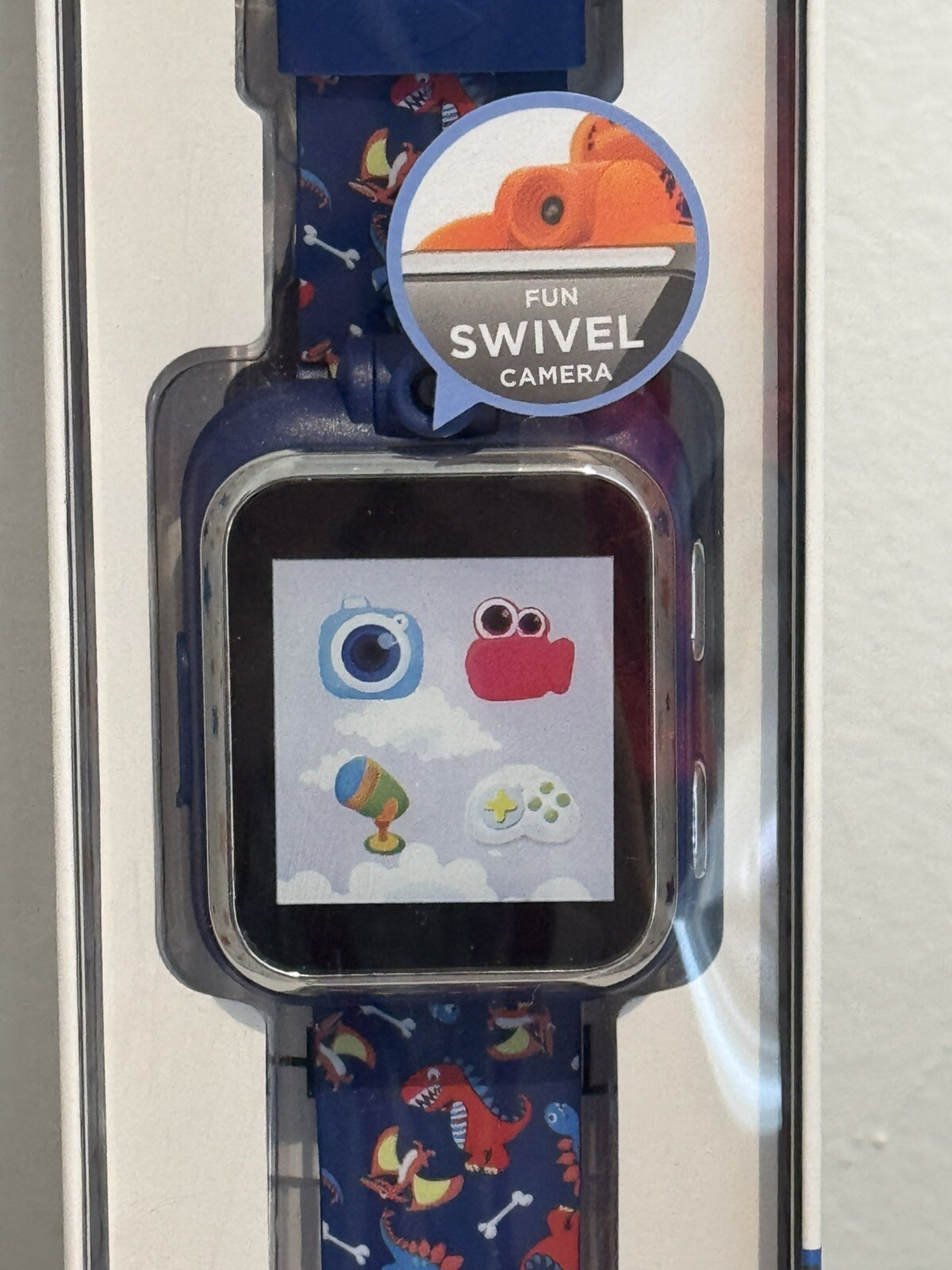 KIDS SMART WATCH PLAYZOOM TOUCHSCREEN SWIVEL CAMERA GAMES COLORFUL