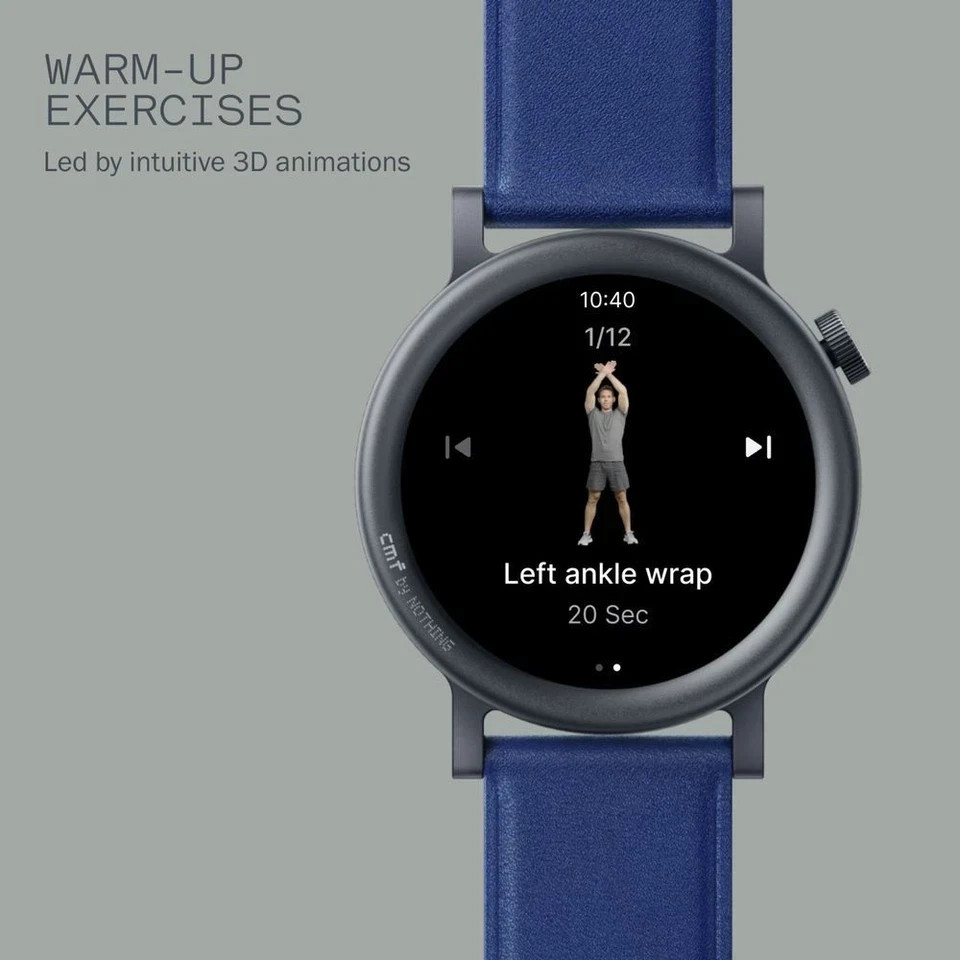 CMF by Nothing Watch Pro 2- 1.32″ AMOLED DISPLAY-GPS Smartwatch-Dark Grey