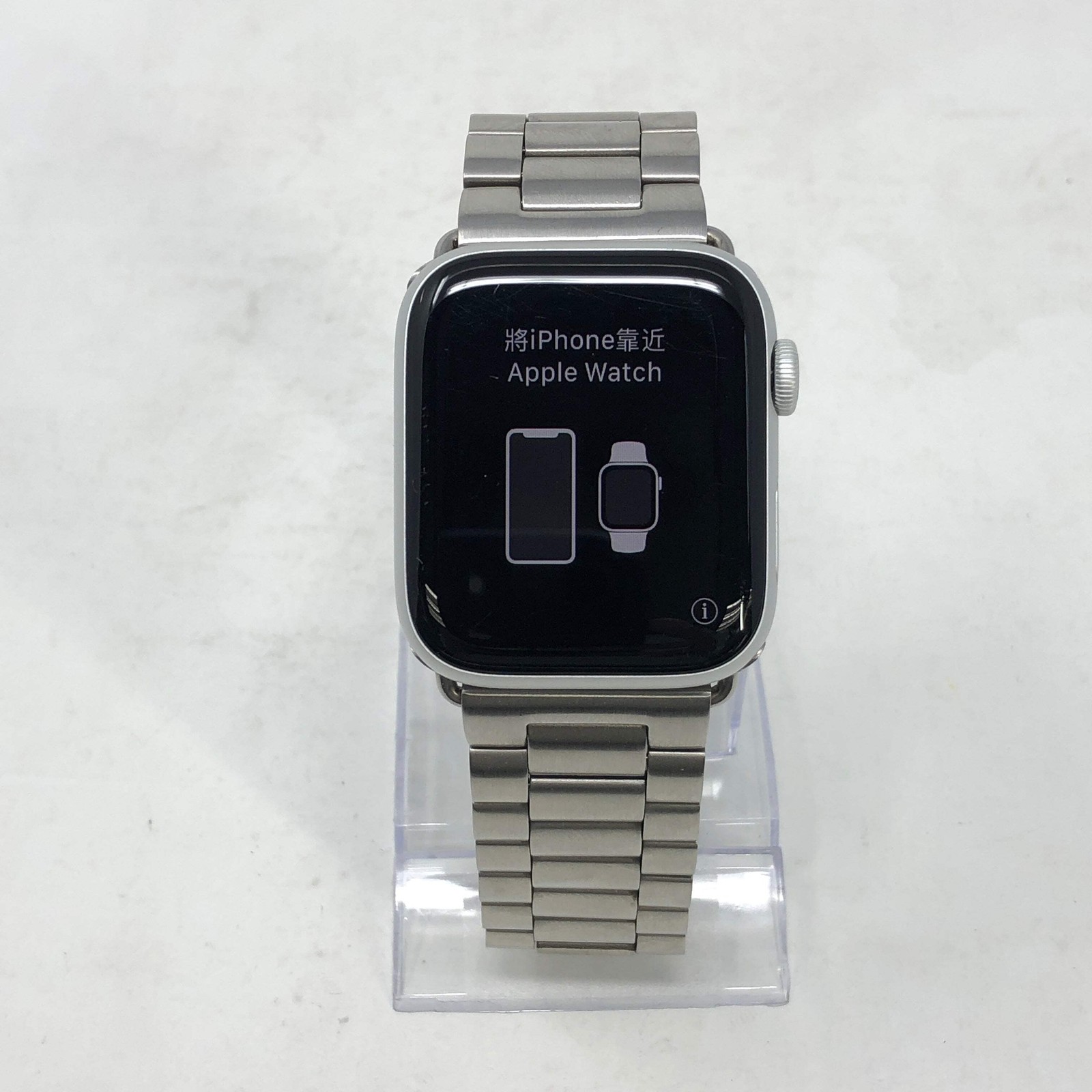 Broken Unlocked Apple Watch SE 1st Gen 44MM Aluminum A2354 Unable To Pair
