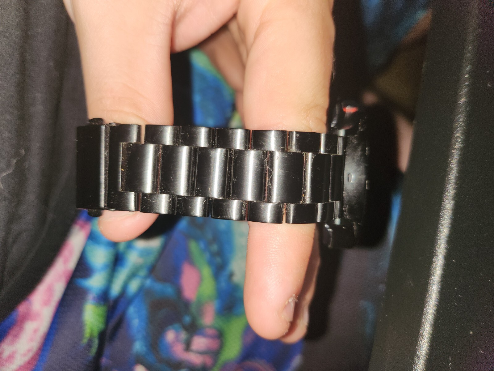 Used Samsung Galaxy Watch 4, 40mm, metal band, excellent condition. 