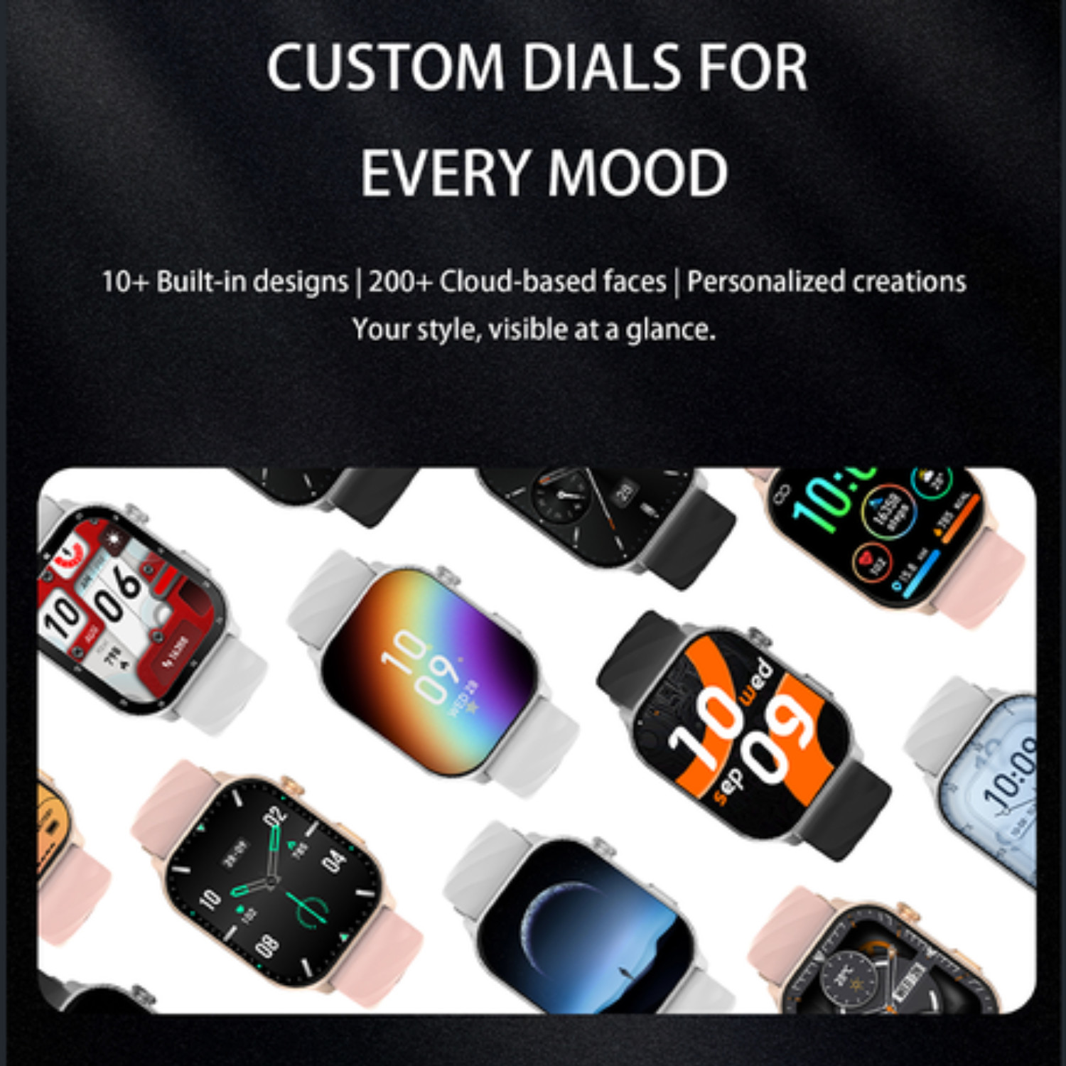 GPS Smart Watch Unisex 2.01″ HD Screen Bluetooth Calling 100+ mode Heart Monitor
