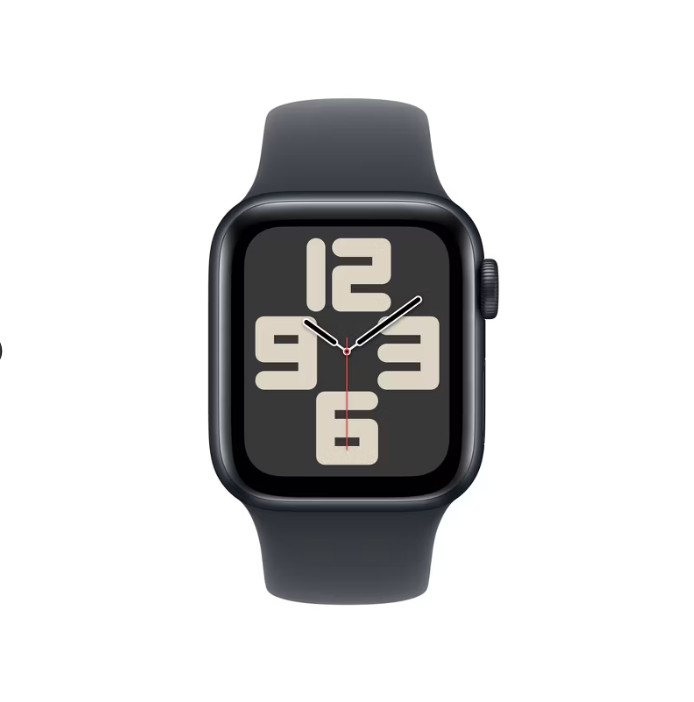 Apple Watch SE 2 40mm Midnight Aluminum – Midnight Sport Band MXE73LL/A