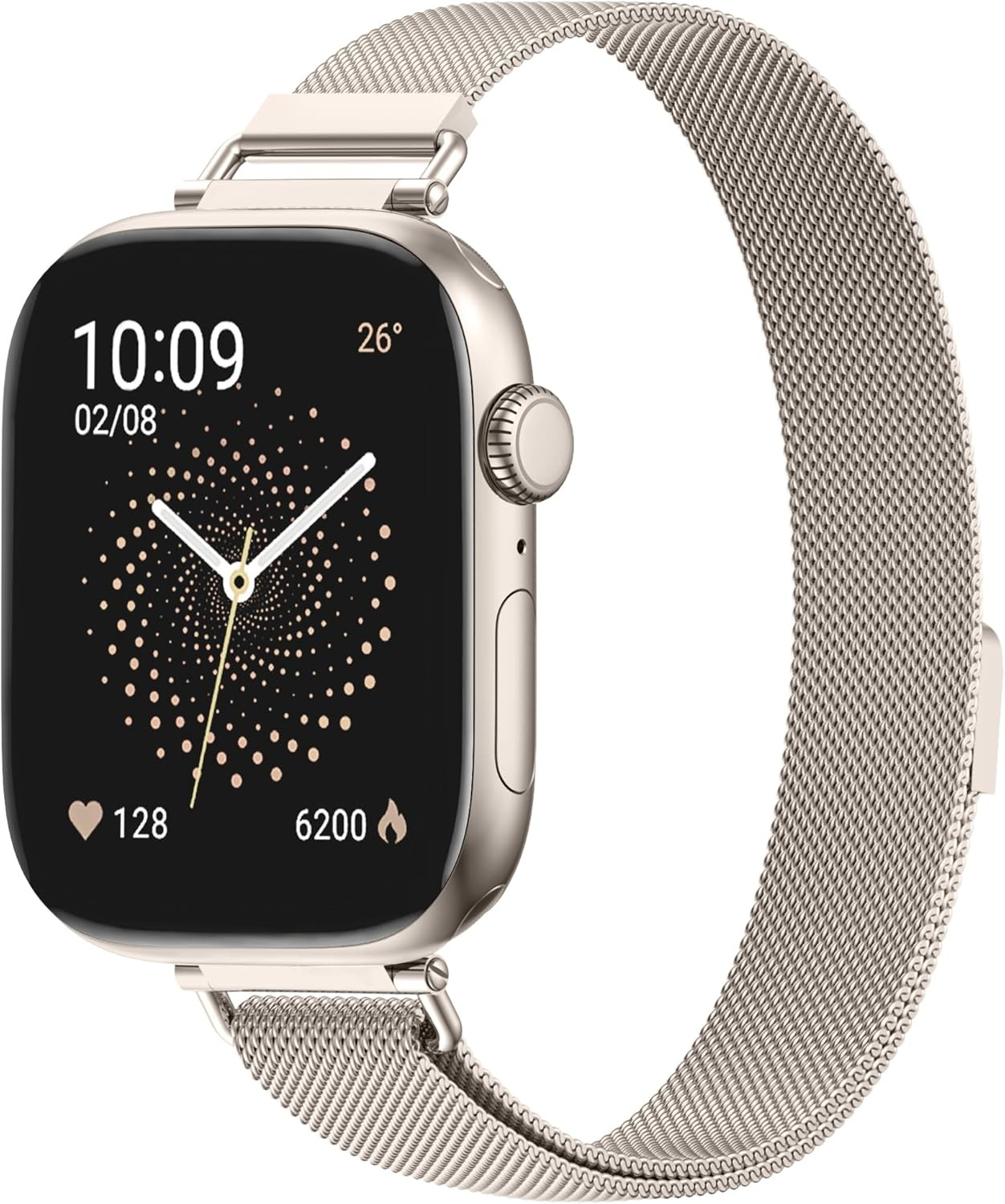Case For Apple Watch 38mm 40mm 41mm 44mm 45mm 46mm Metal Mesh Strap Lightweight