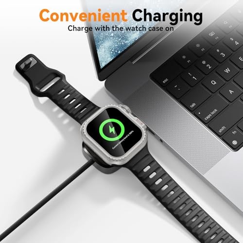 1 Pack Metal Case for Apple Watch Series 10 46mm Durable Full-Coverage Stainless